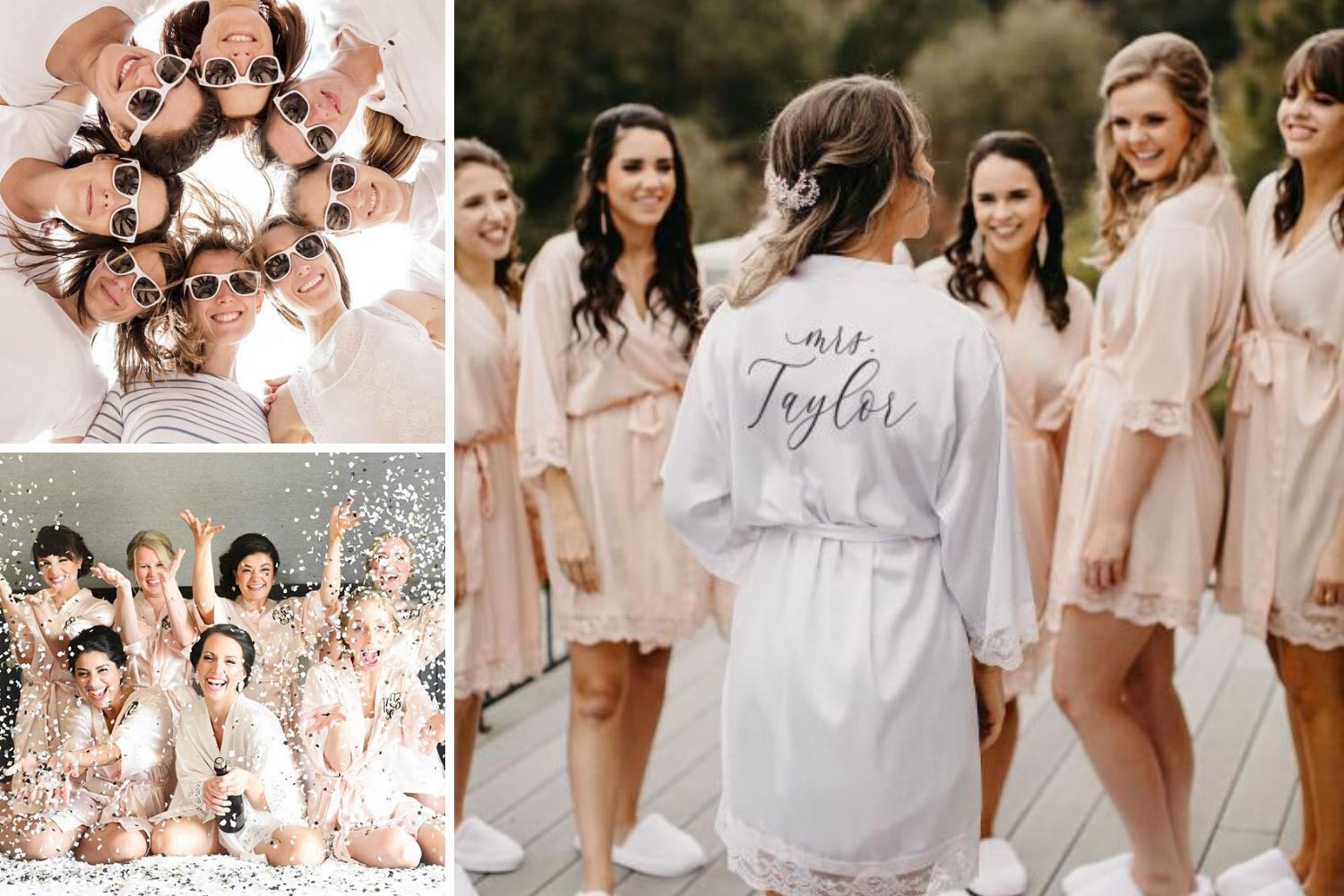 Фотосессия на девичник: фото невесты с подругами 