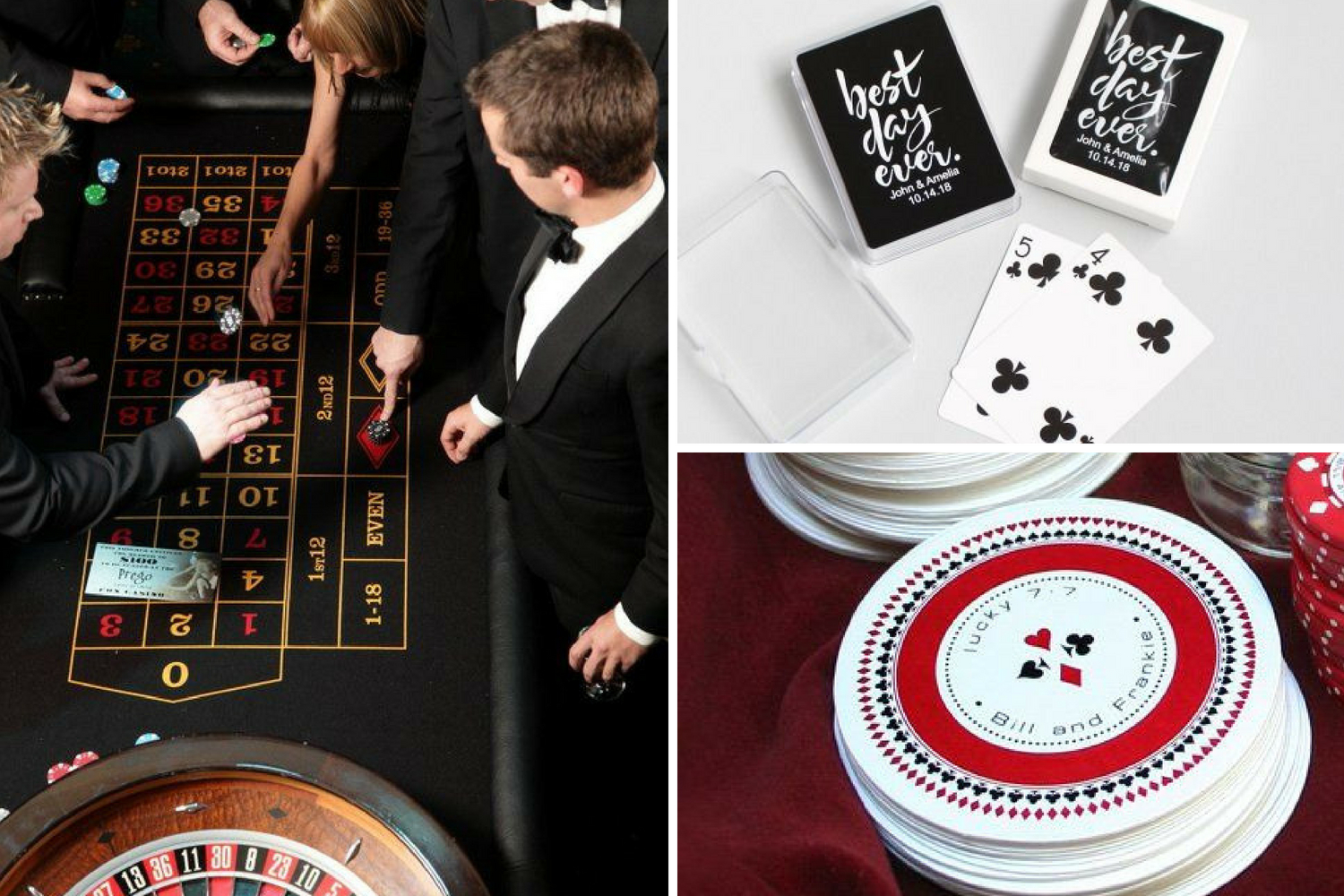 казино на весіллі