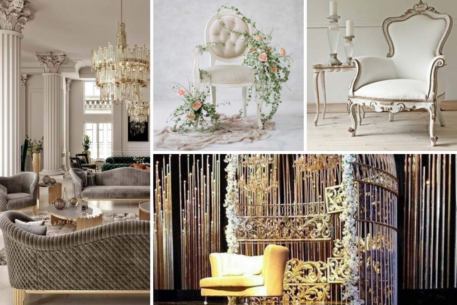 Весільна фотозона з меблями фото