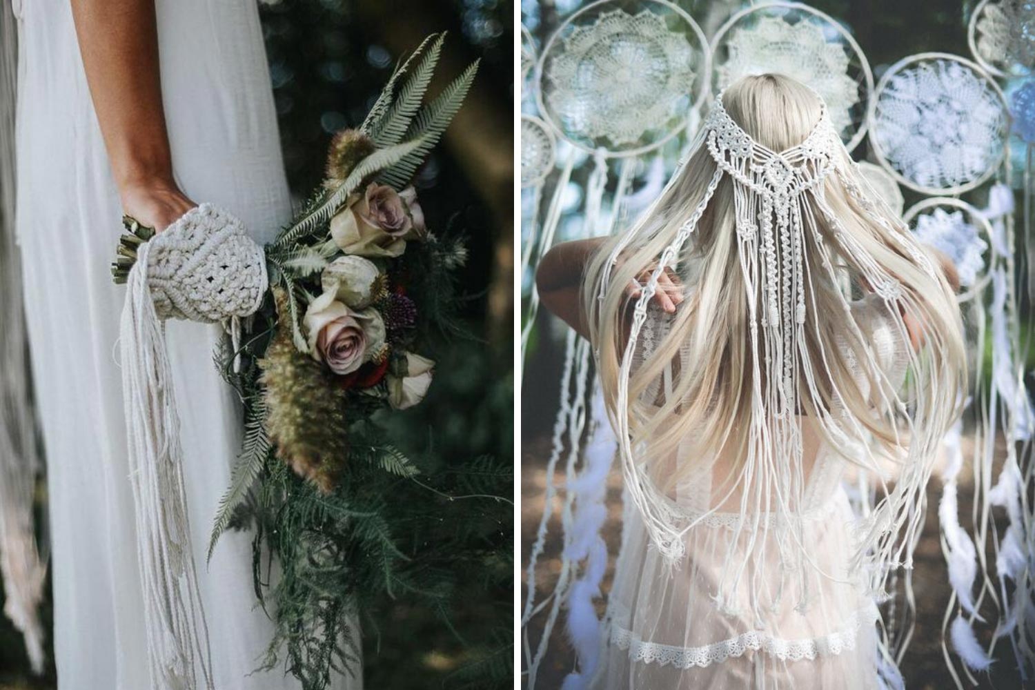 Весілля в стилі бохо: наречена фото