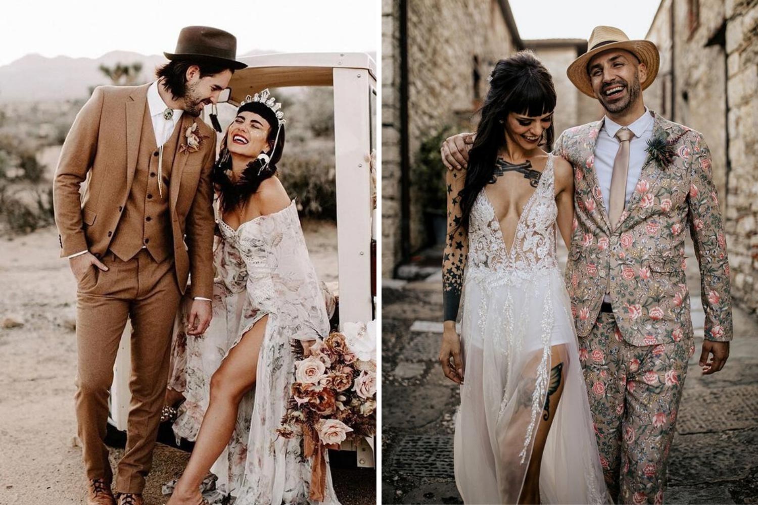 Богемний шик: костюм нареченого фото