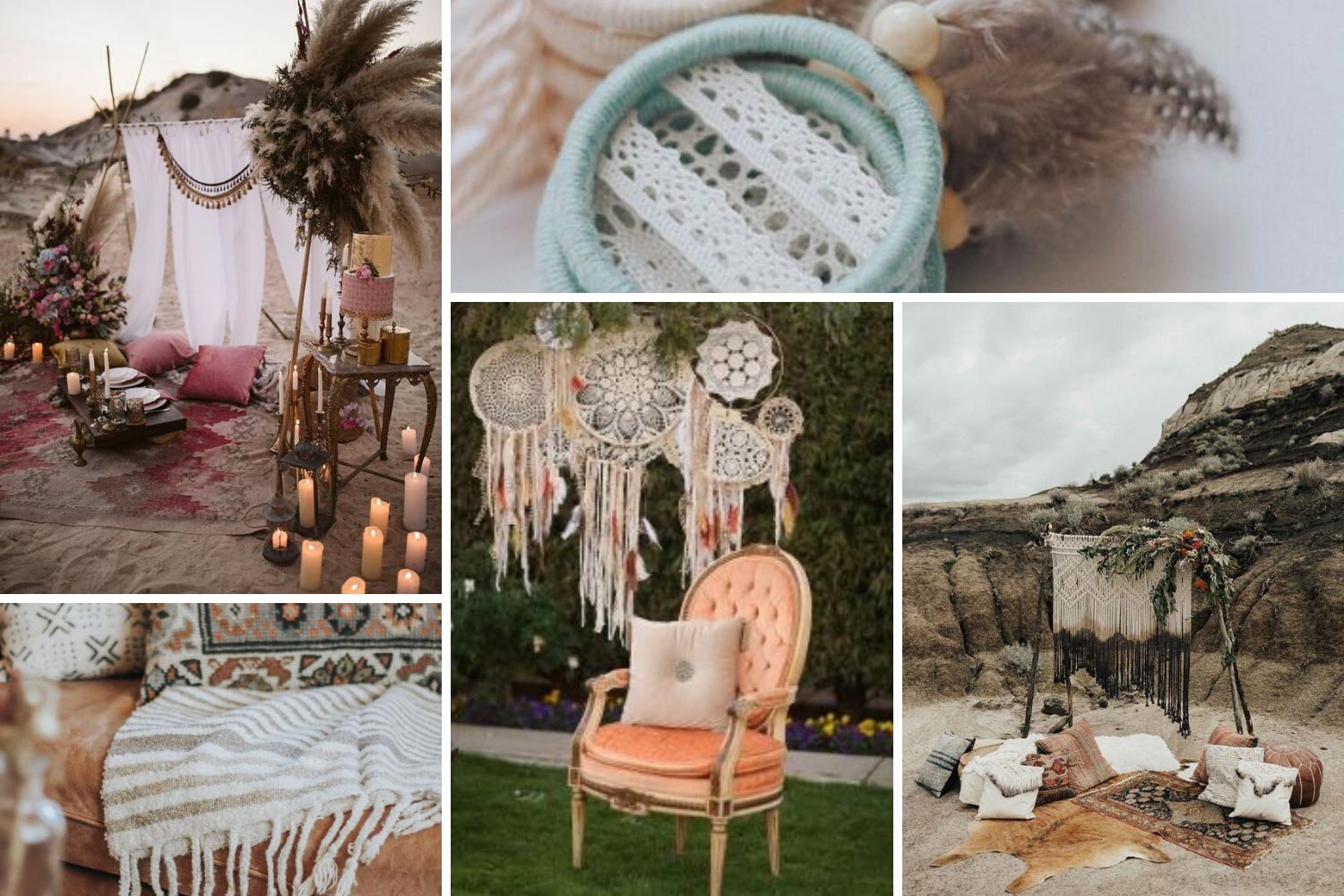 Фотозона богемний шик ідеї