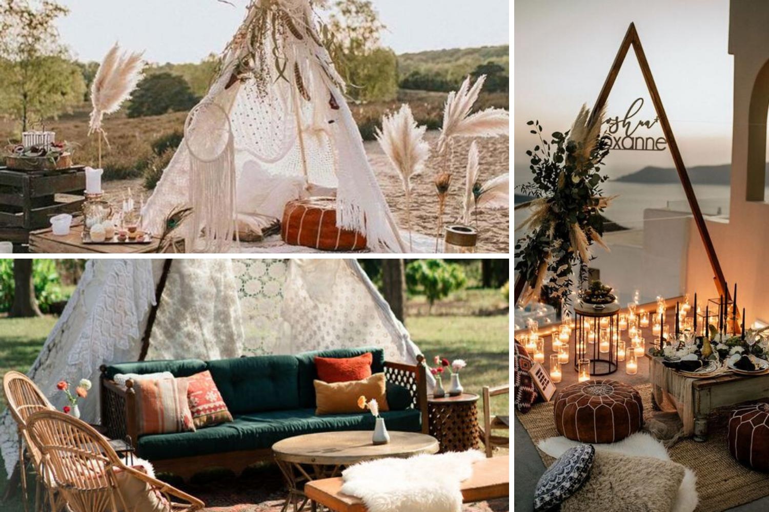 Фотозоні бохо, вігвам фото