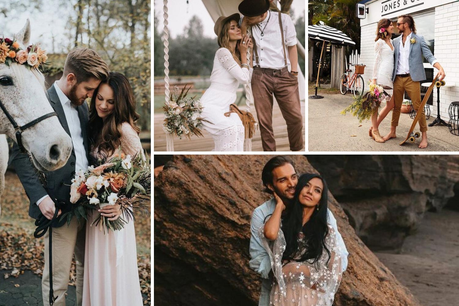 Фотосесія в стилі бохо: наречені фото