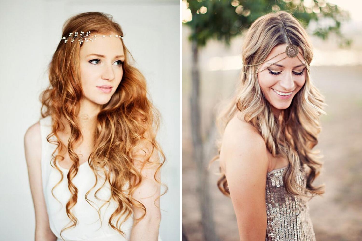 Тіка, трессуар: бохо аксесуари для нареченої фото