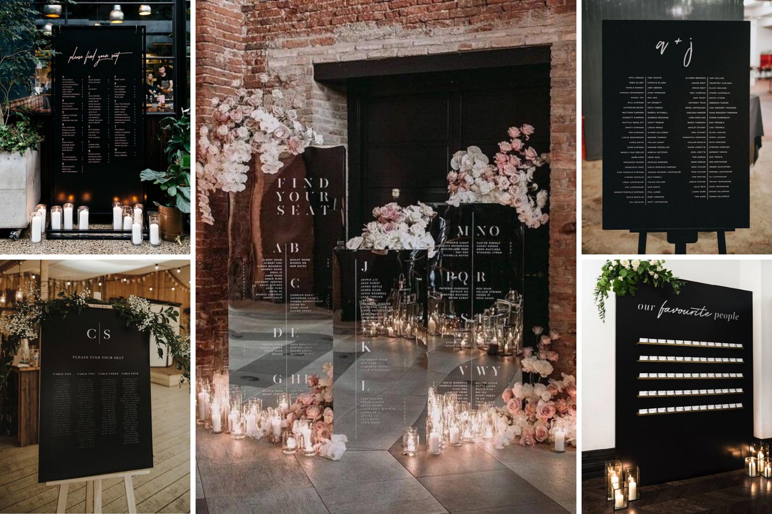 Класичне весілля і план розсадження: ідеї