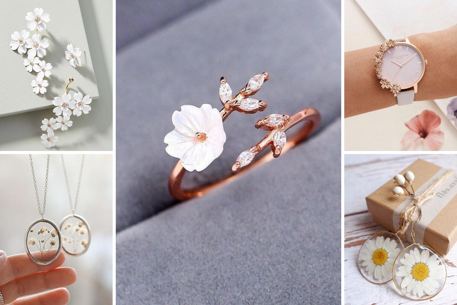 Украшения для невесты в виде растений, цветов идеи