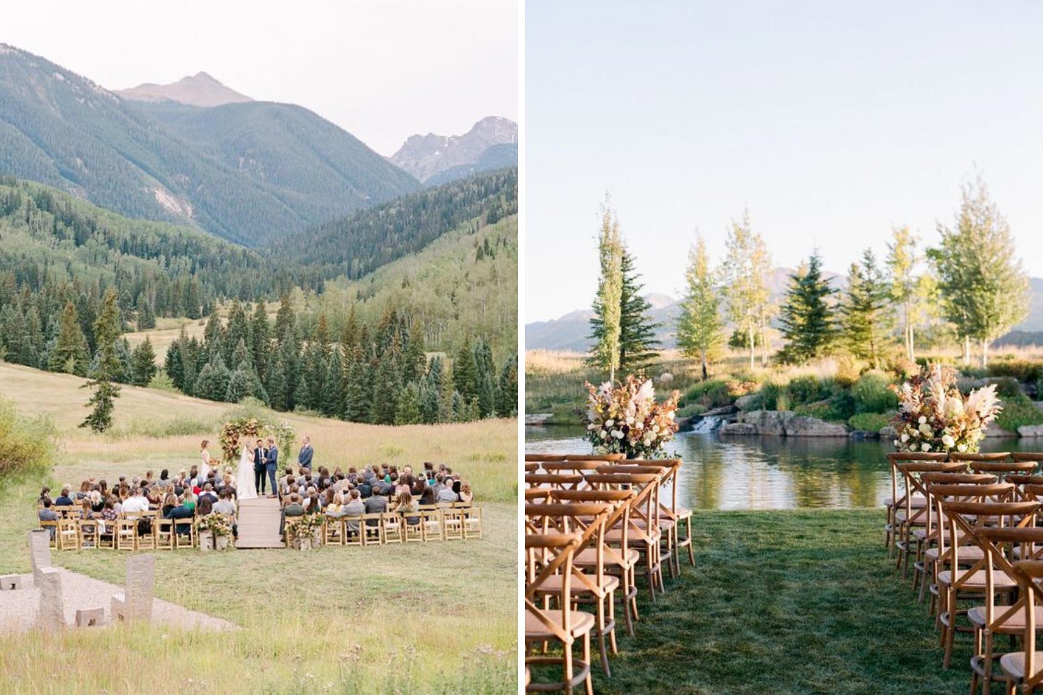 Свадьба на природе: фото локаций