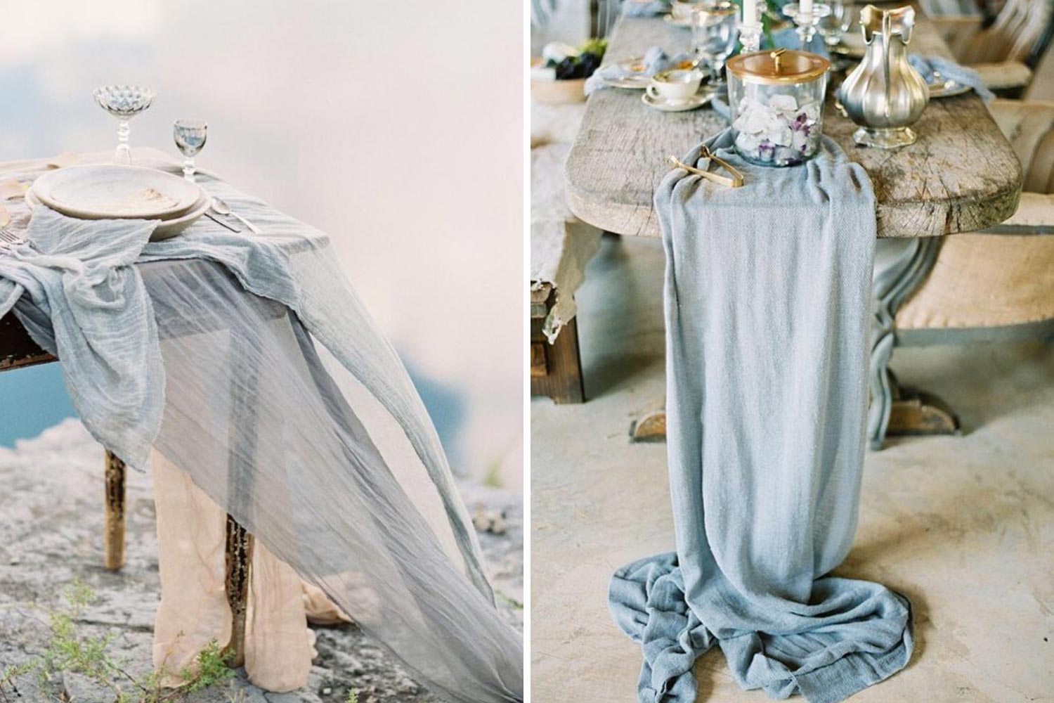 Скатерти, текстиль на эко свадьбу фото 