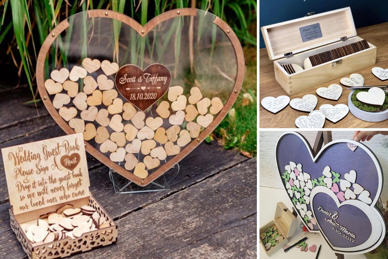 Книга пожеланий в эко стиле идеи