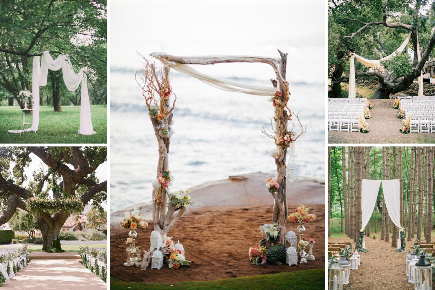 Эко арка для церемонии: идеи оформления