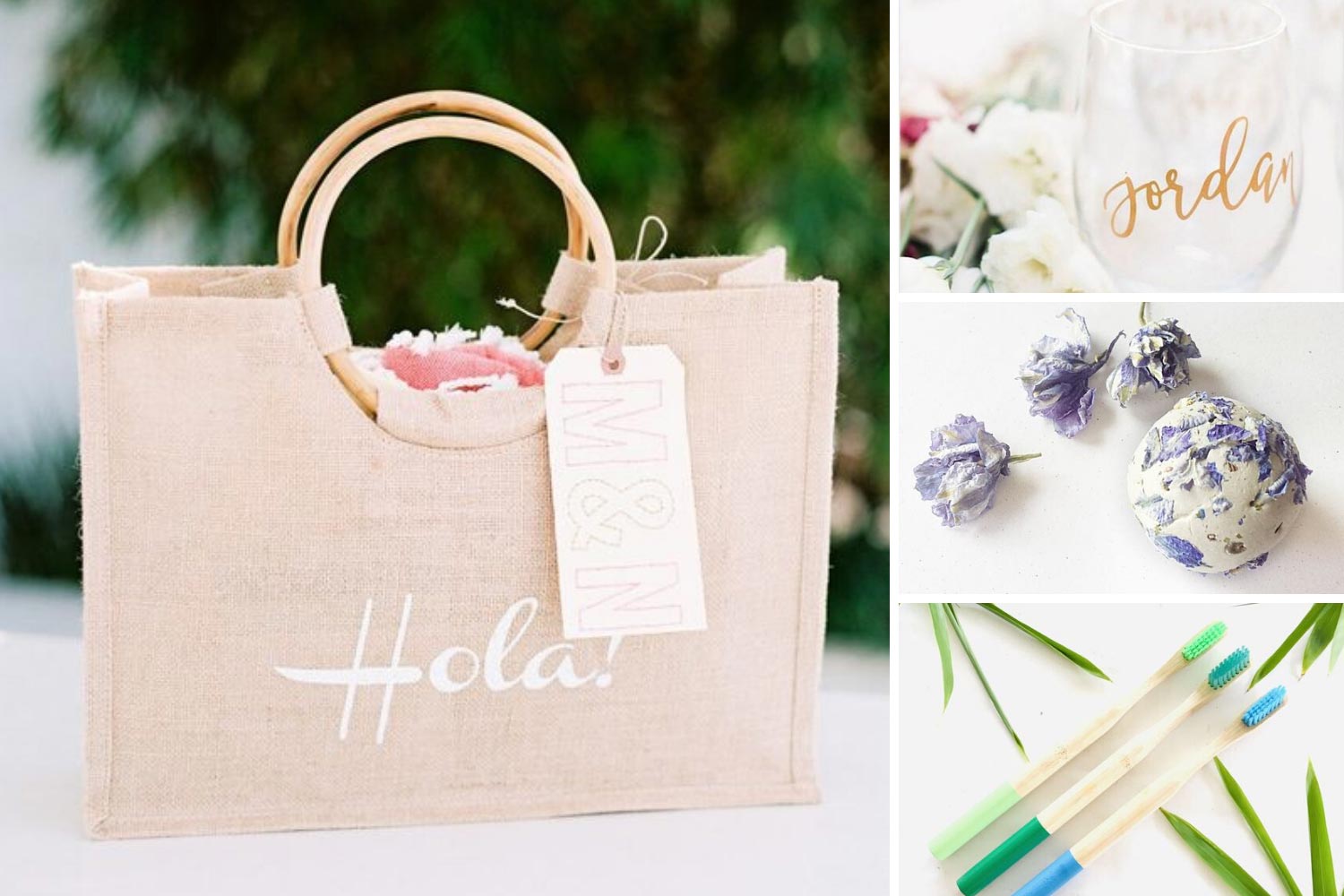 Экологичные подарки на свадьбу для гостей: идеи