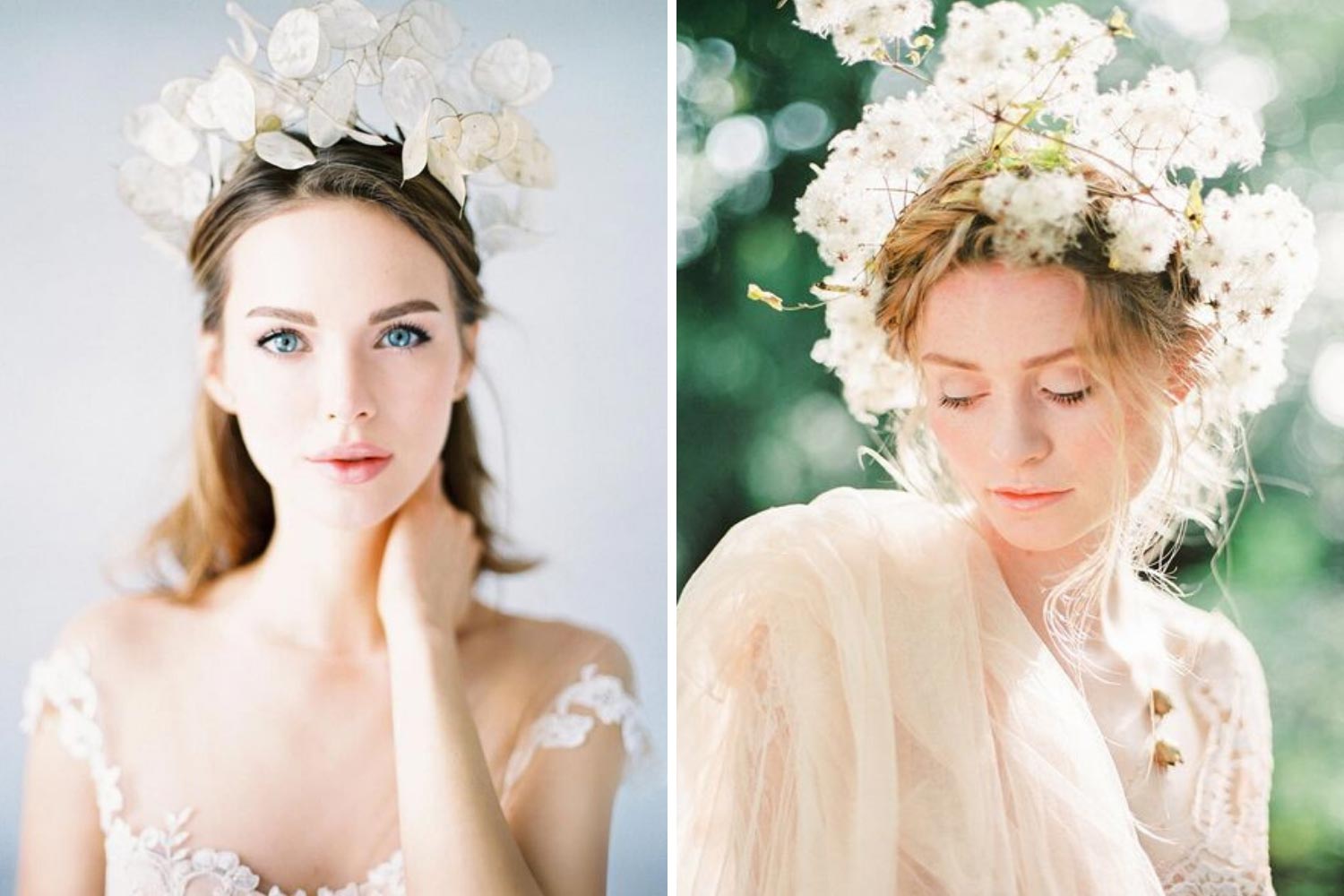 Прическа невесты с цветами фото 