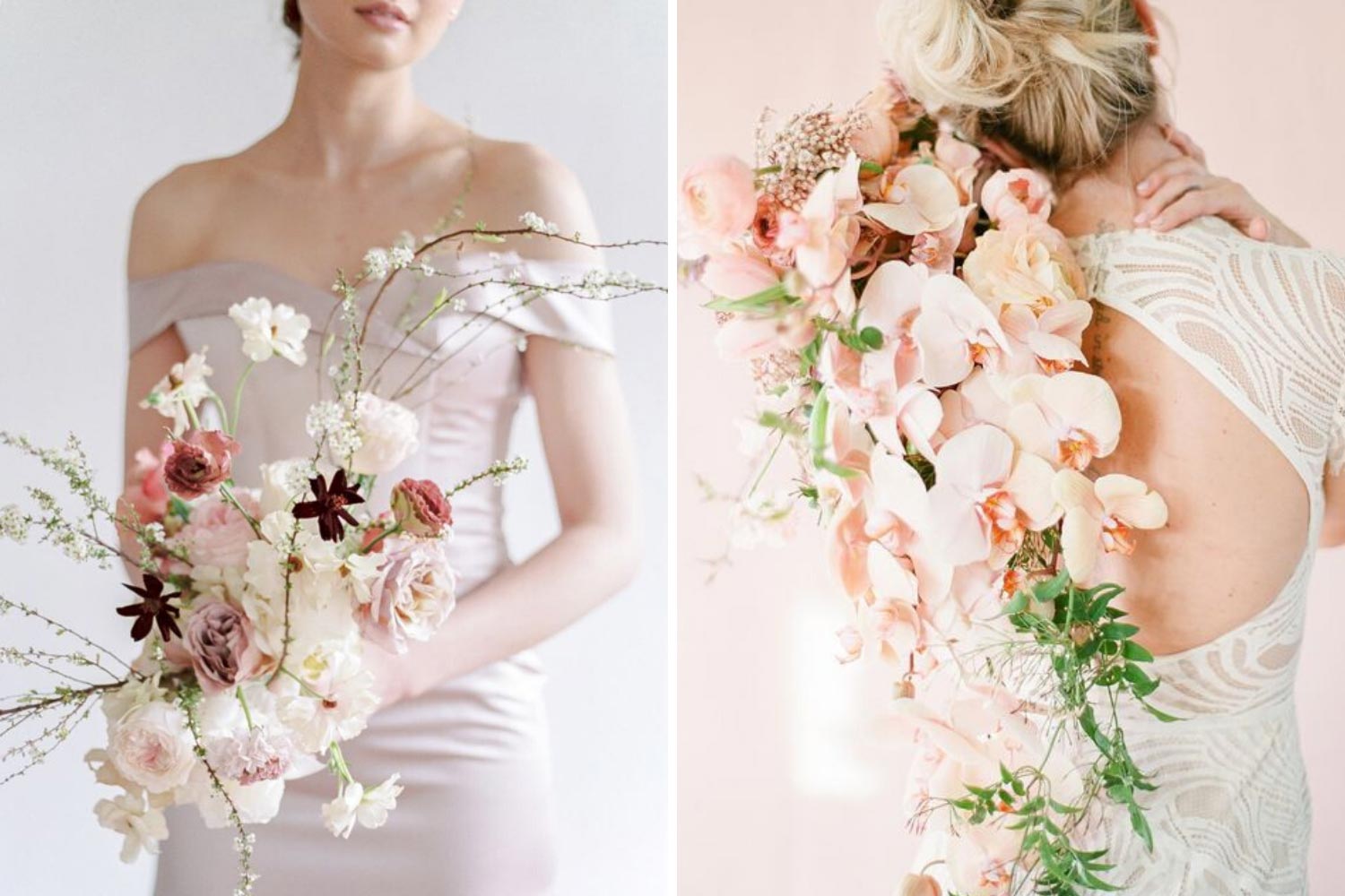 Необычный свадебный букет фото 