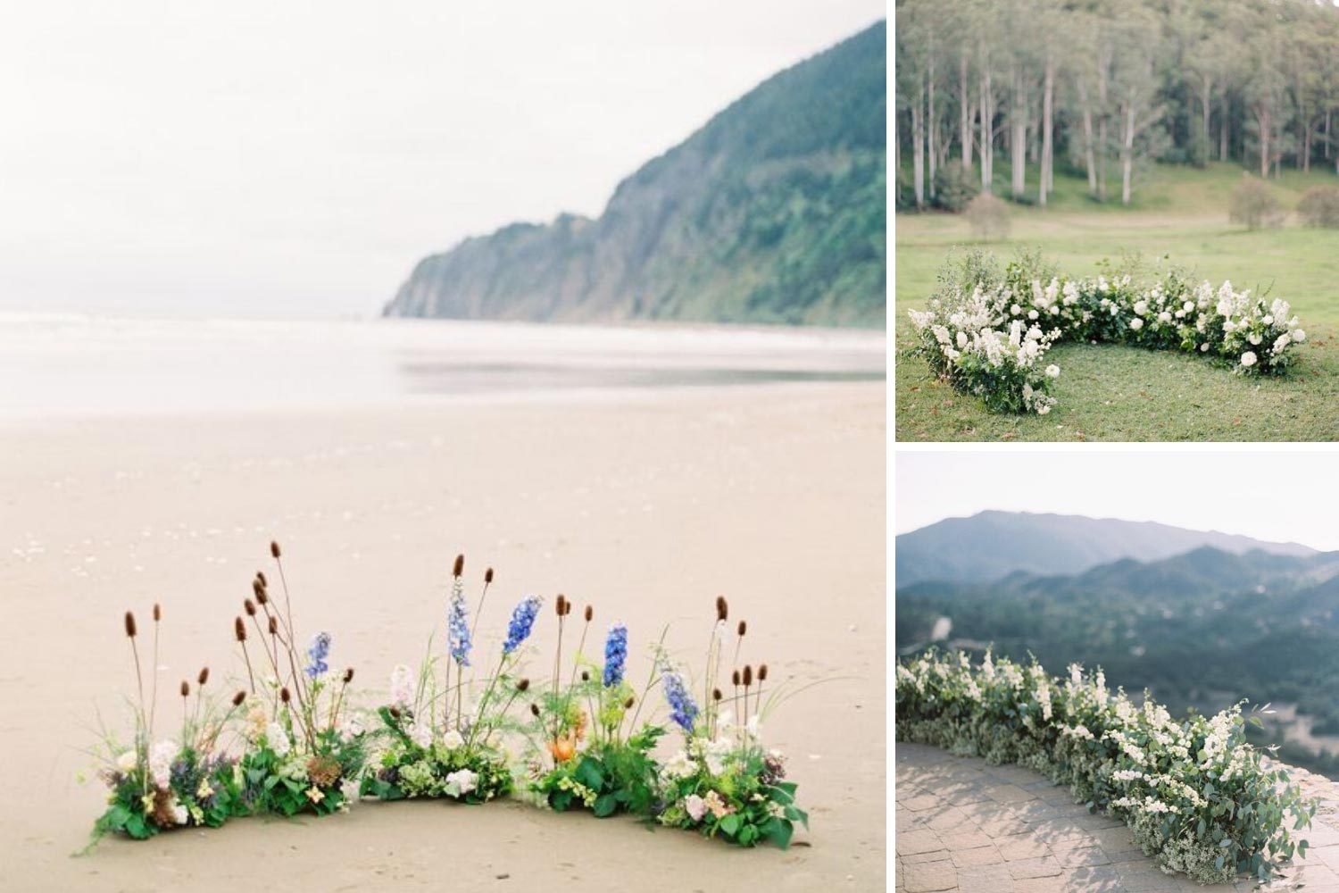 Низкая арка для церемонии