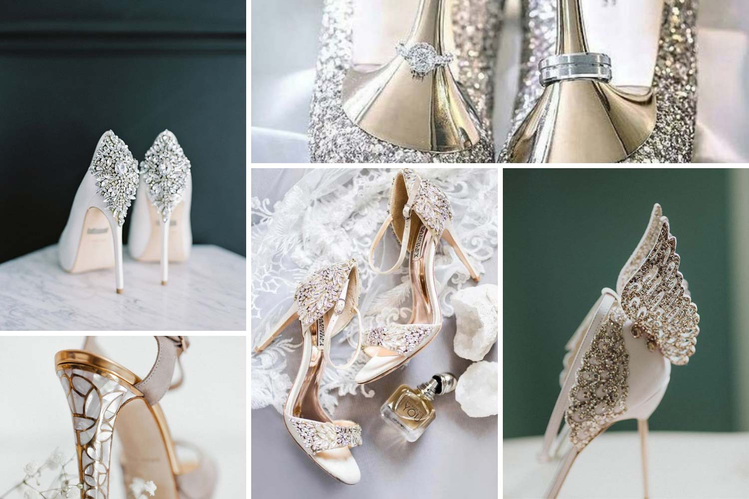 Туфлі нареченої на високих підборах ідеї