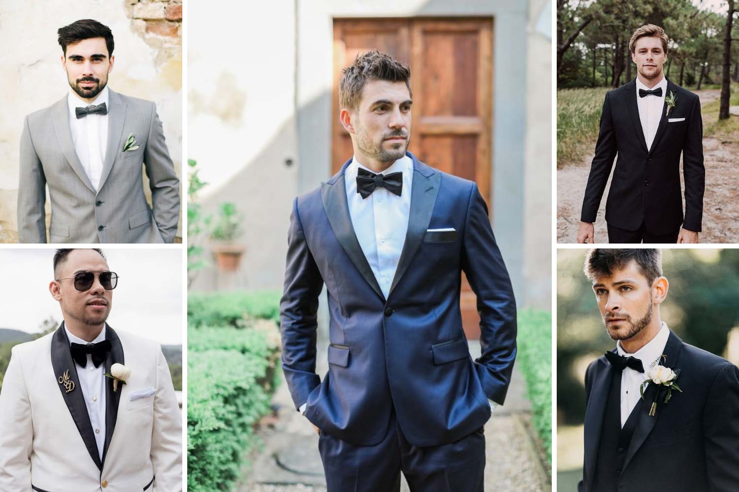 Класичний стиль нареченого на весілля гламур фото