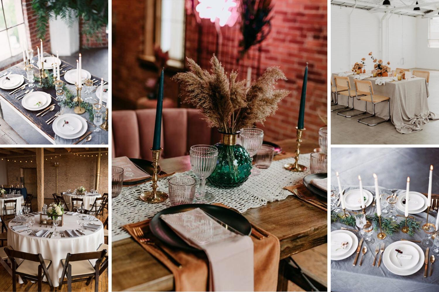 Свадебный текстиль: скатерти на праздник лофт фото 