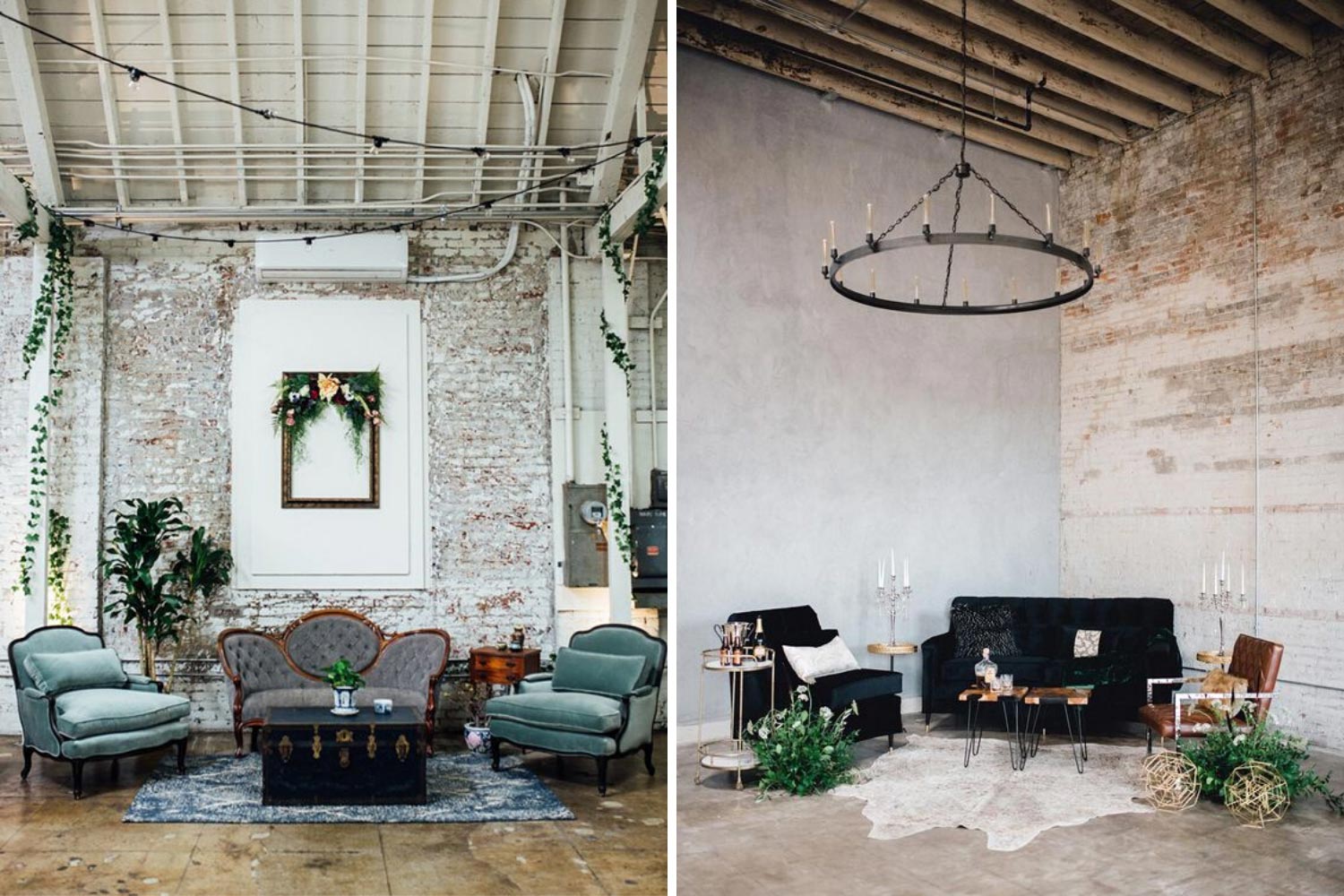 Фотозона в стиле лофт фото