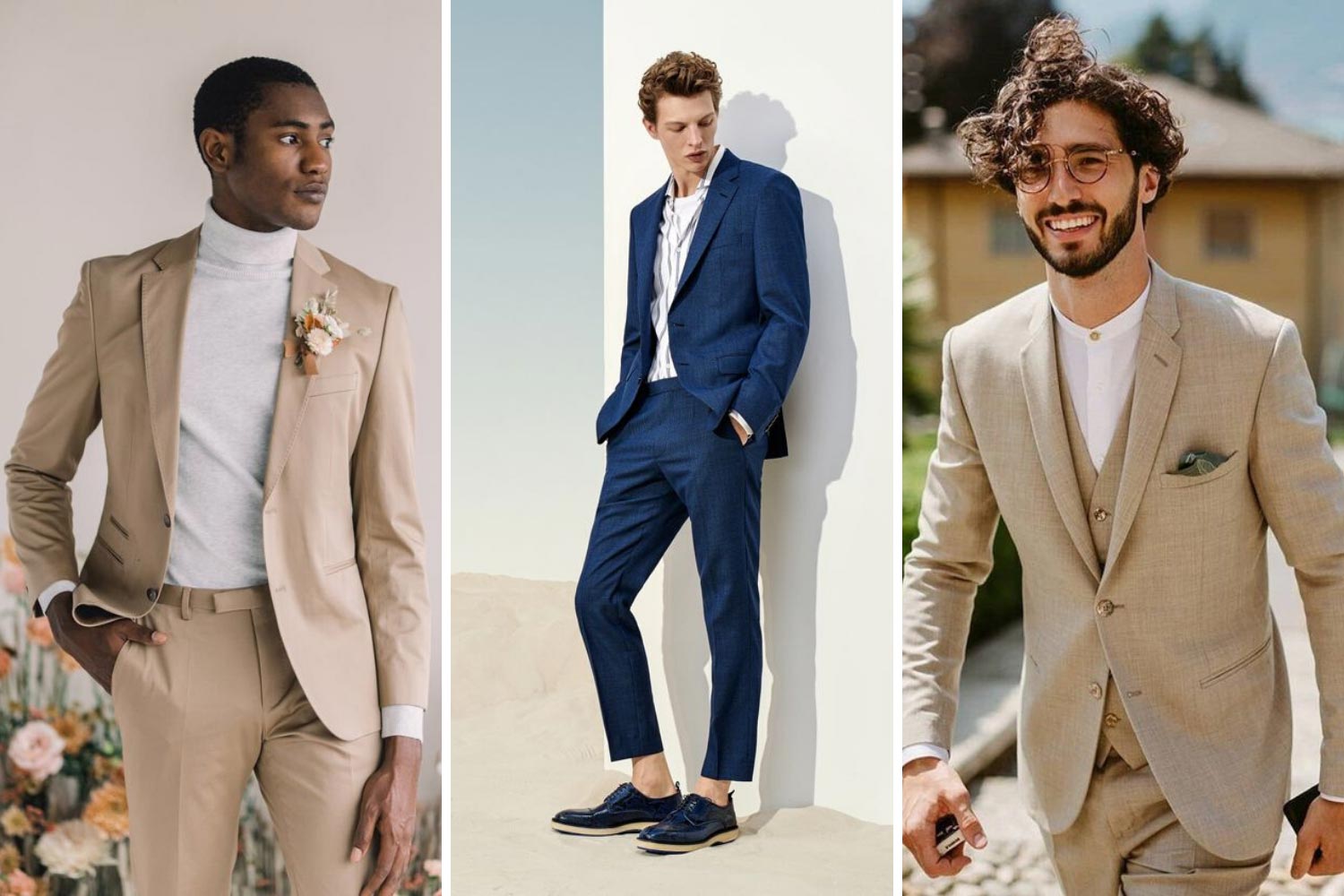 Образ нареченого модерн: незвичайна сорочка, водолазка на весілля фото