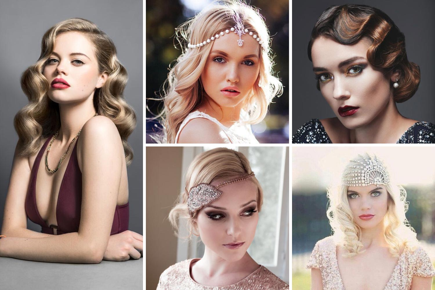 Ретро-зачіски на довге і коротке волосся: фото