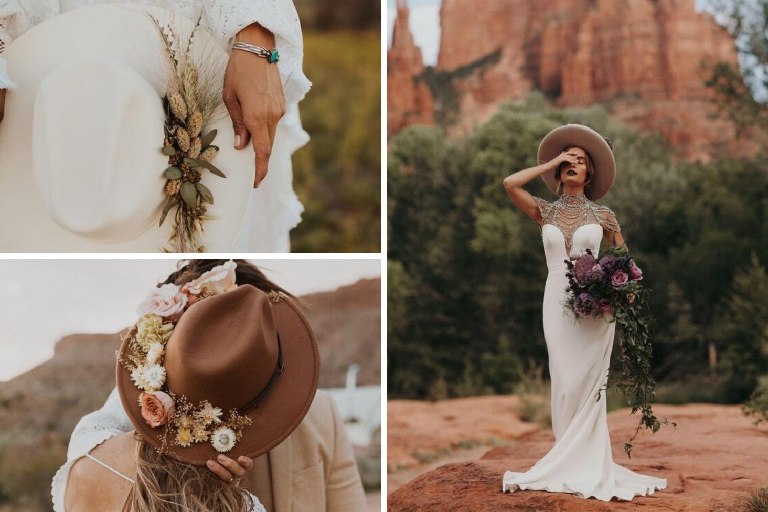 Образ невесты со шляпкой фото