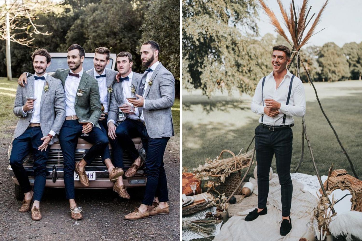 Обувь жениха: лоферы, мокасины идеи