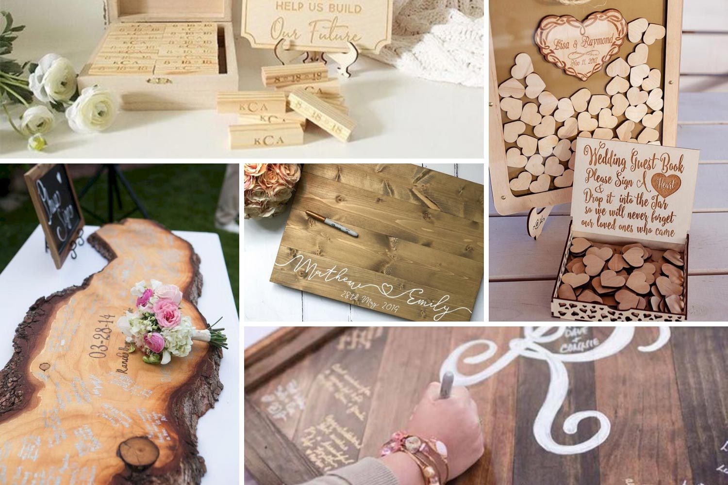 Книга пожеланий, гостевая книга из дерева: идеи
