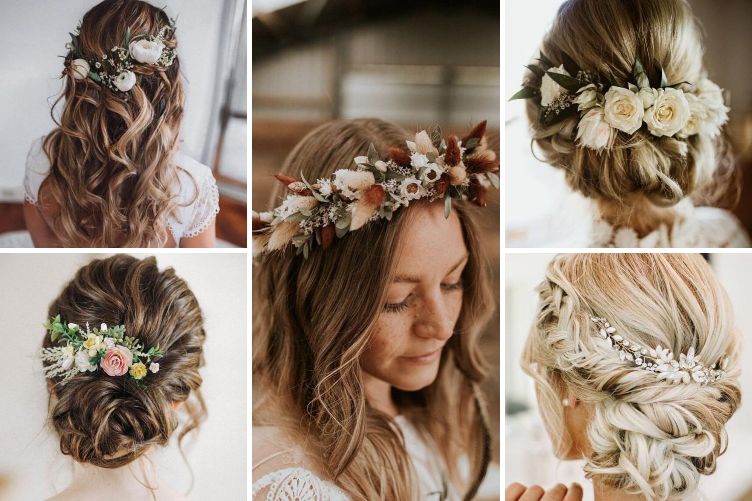 Прическа на свадьбу в стиле рустик идеи