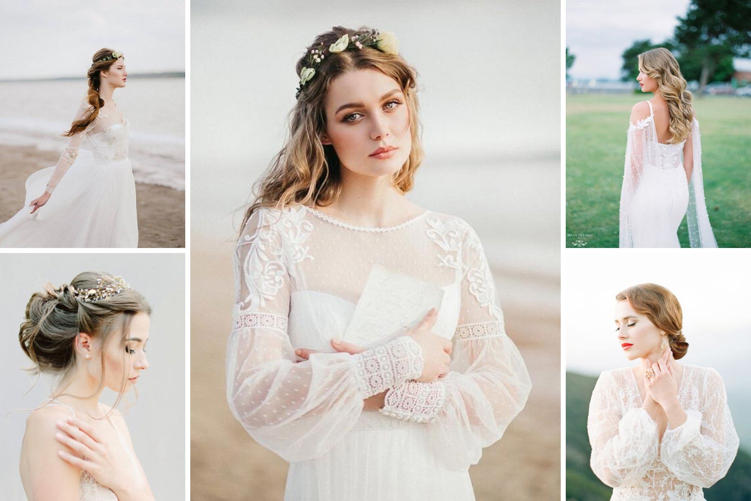 Прическа невесты фото, идеи 