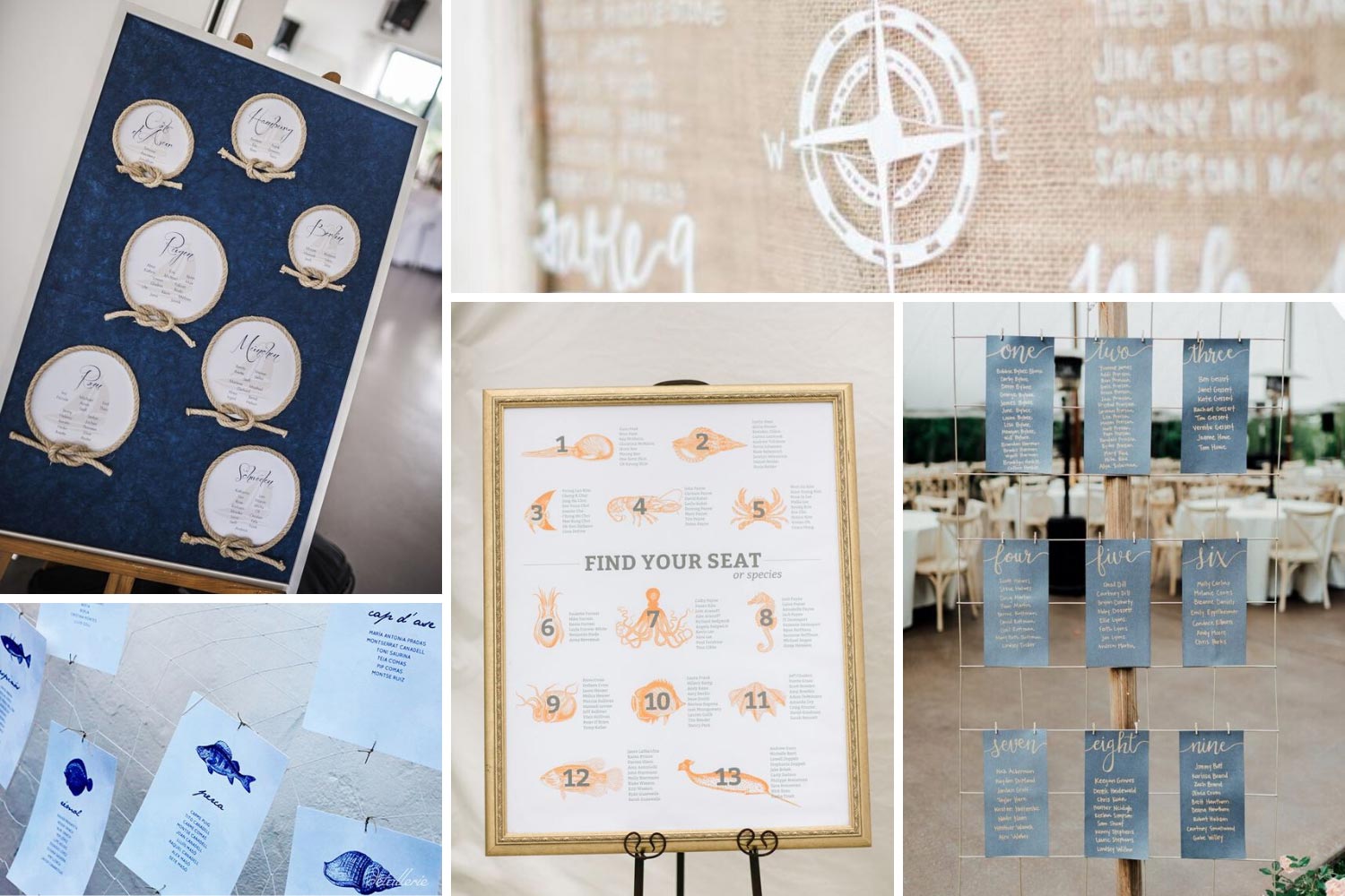 План рассадки для праздника на побережье: идеи оформления