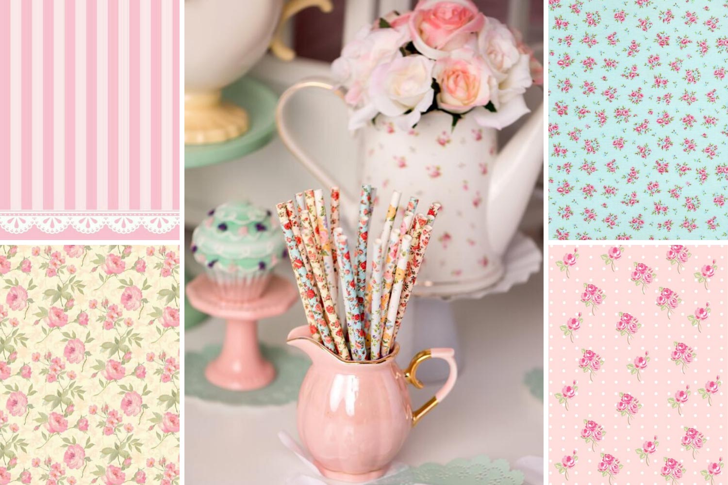 Шебби шик узоры и принты для декора: идеи