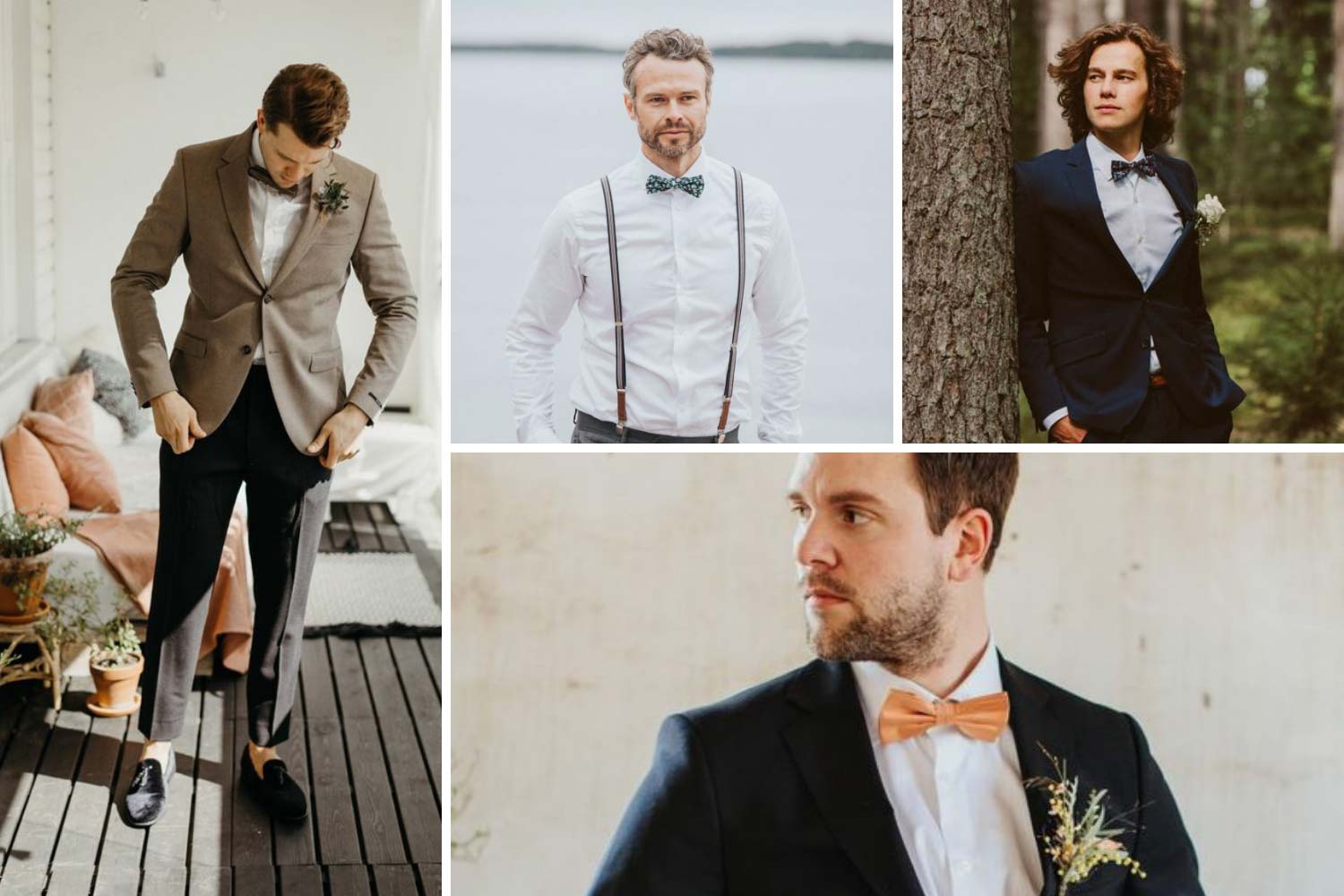 Стиль нареченого на скандинавському весіллі фото