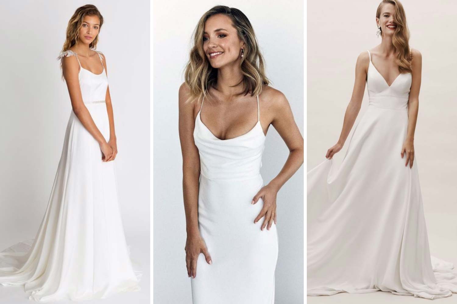 Платье-комбинация на свадьбу фото 