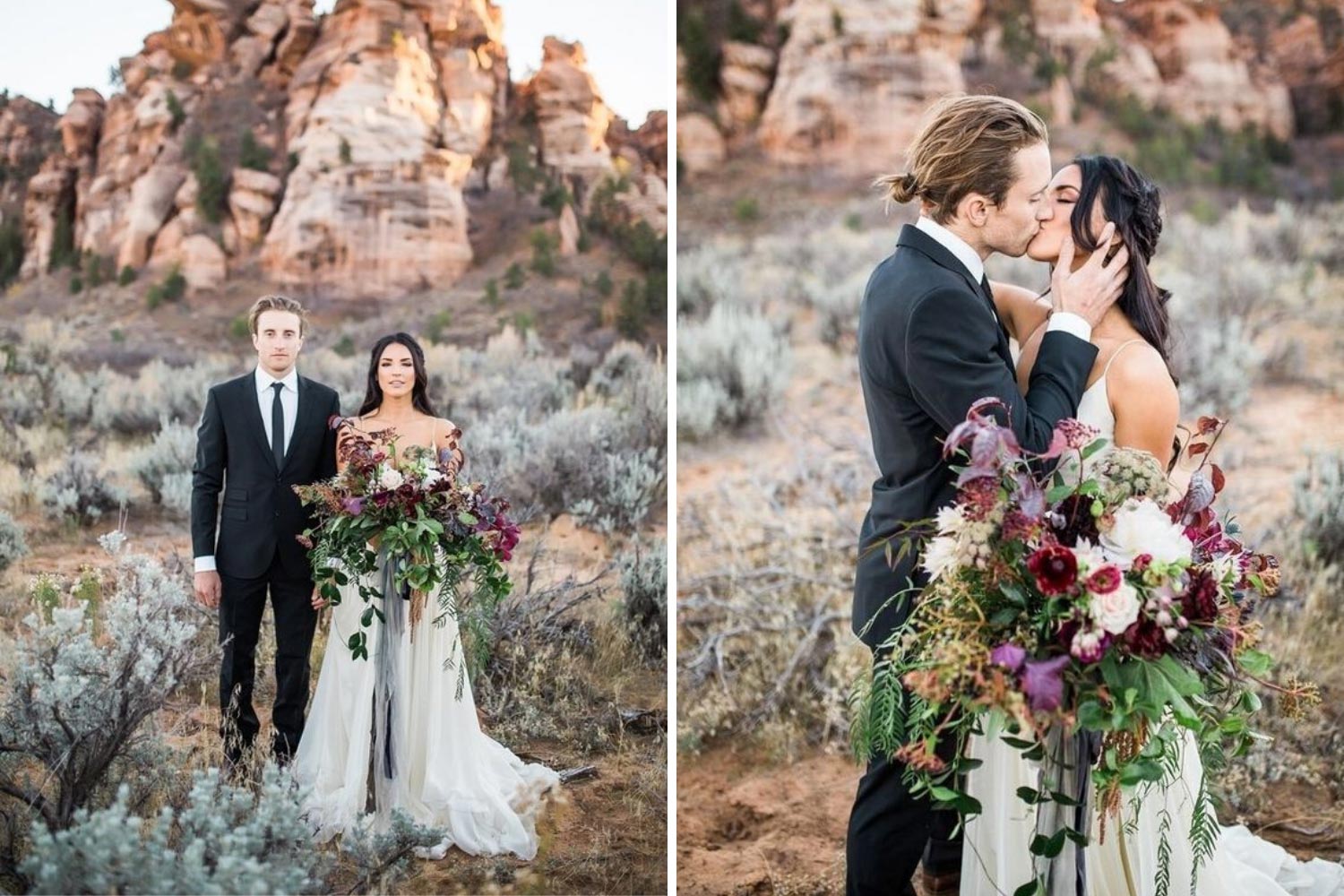 Весілля для двох: фото нареченого і нареченої