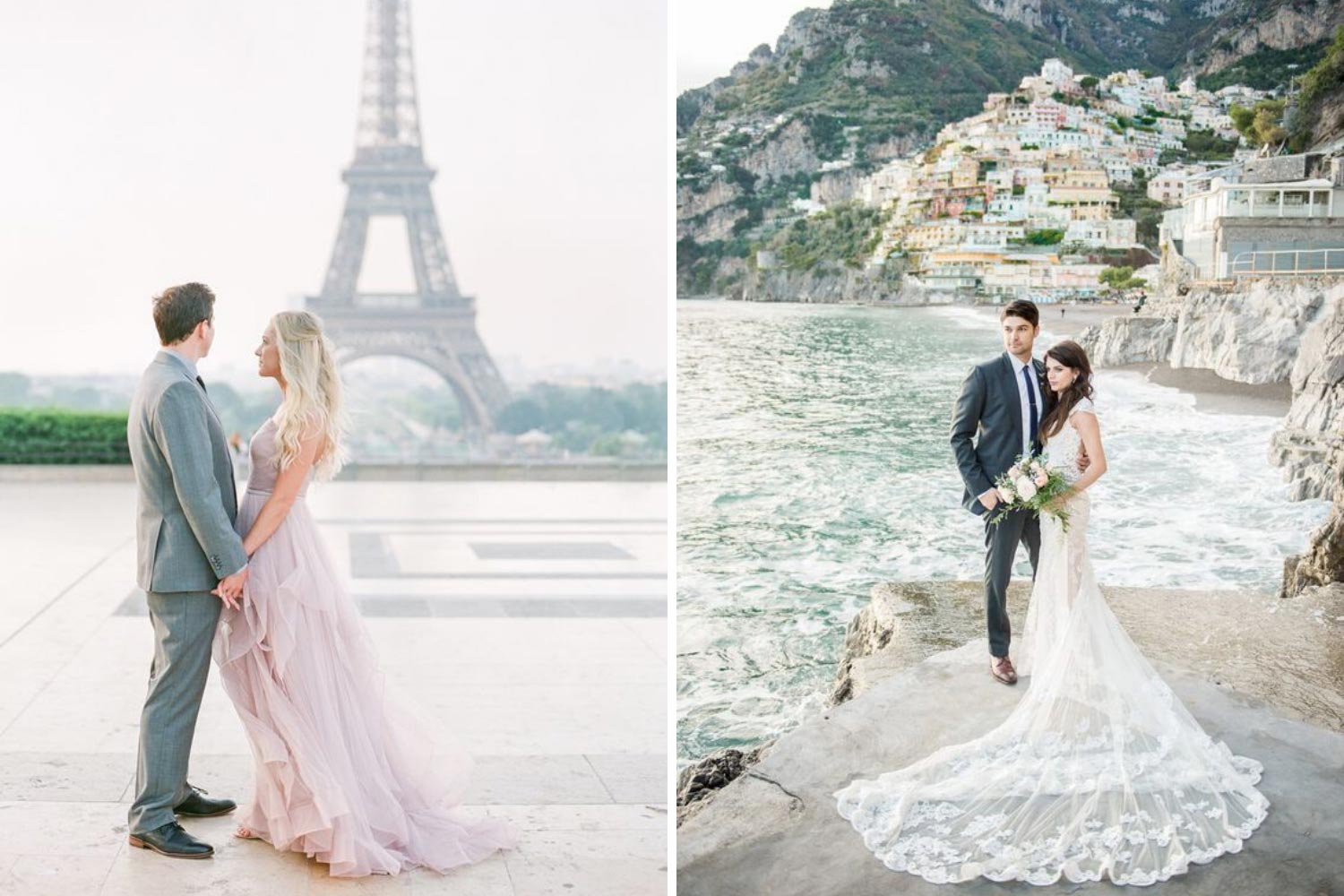 Весілля без гостей за кордоном: фото молодих у Франції, Італії