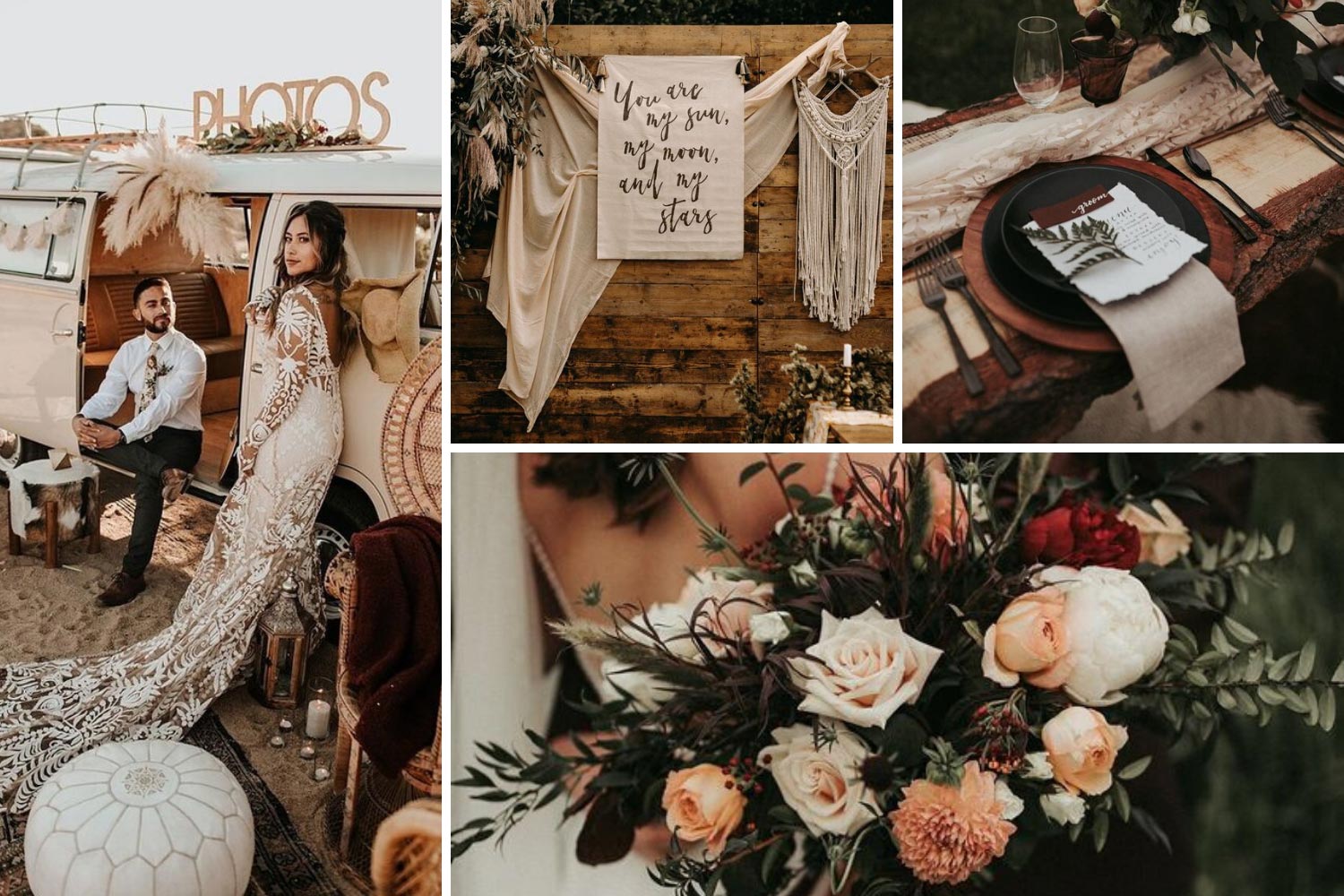 Який стиль весілля вибрати: бохо ідеї