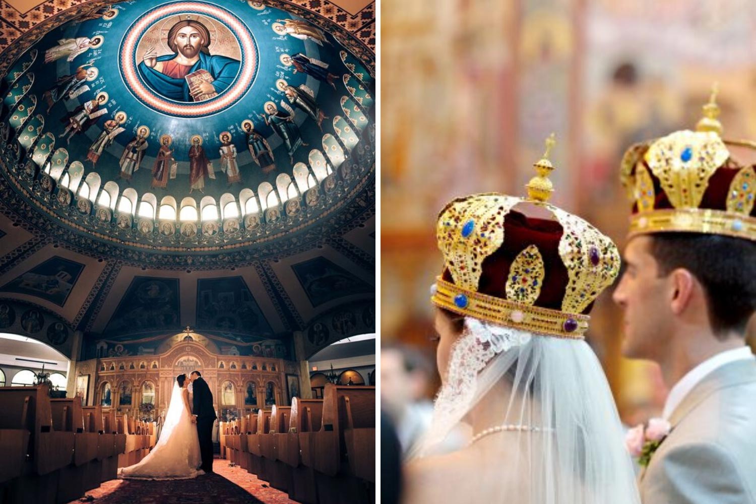 Вінчання у церкві, християнські храми фото