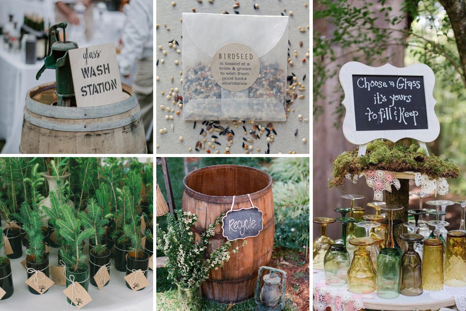 Тренди, ідеї для організації еко весілля фото