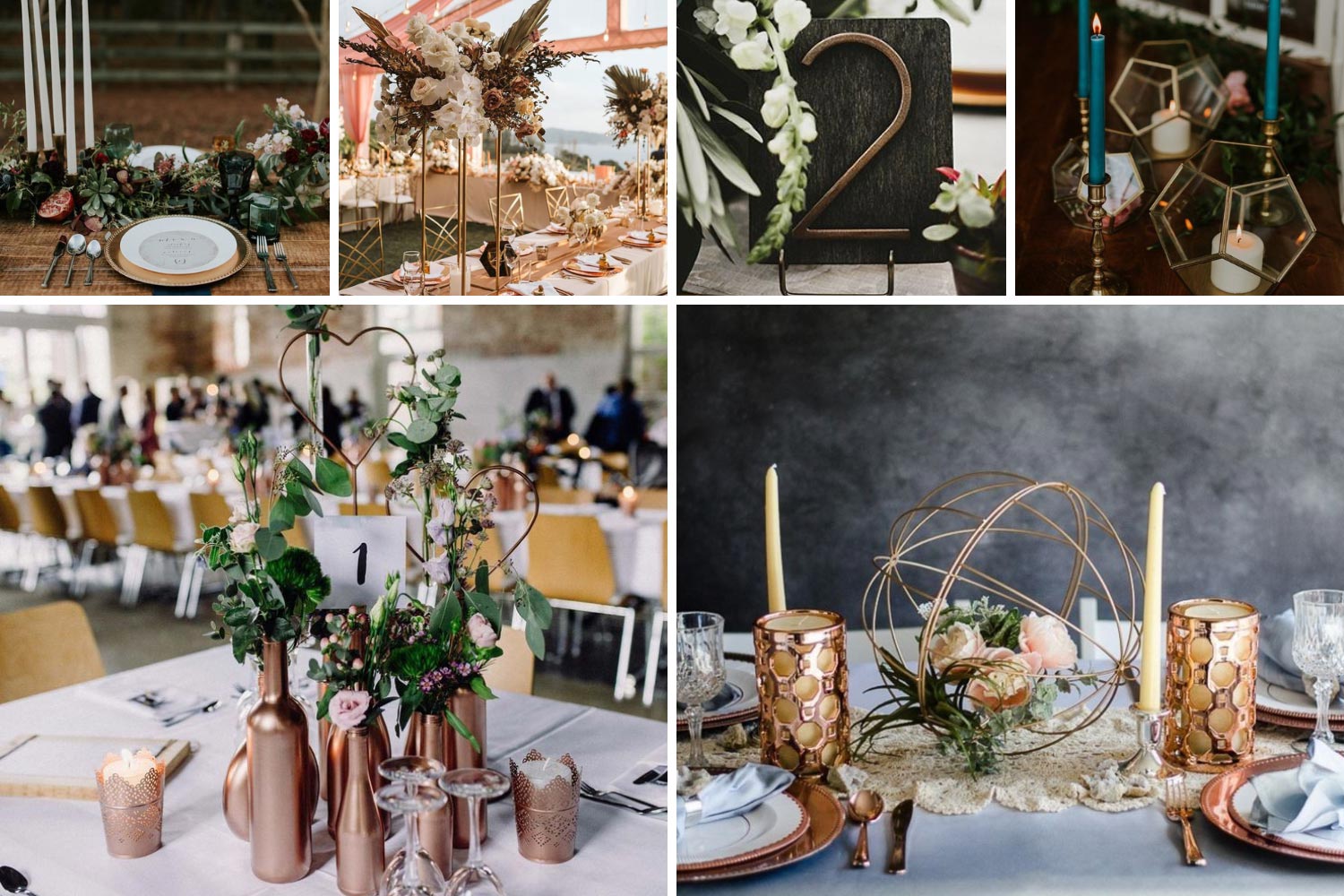 Оформлення весілля 2023: метал фото