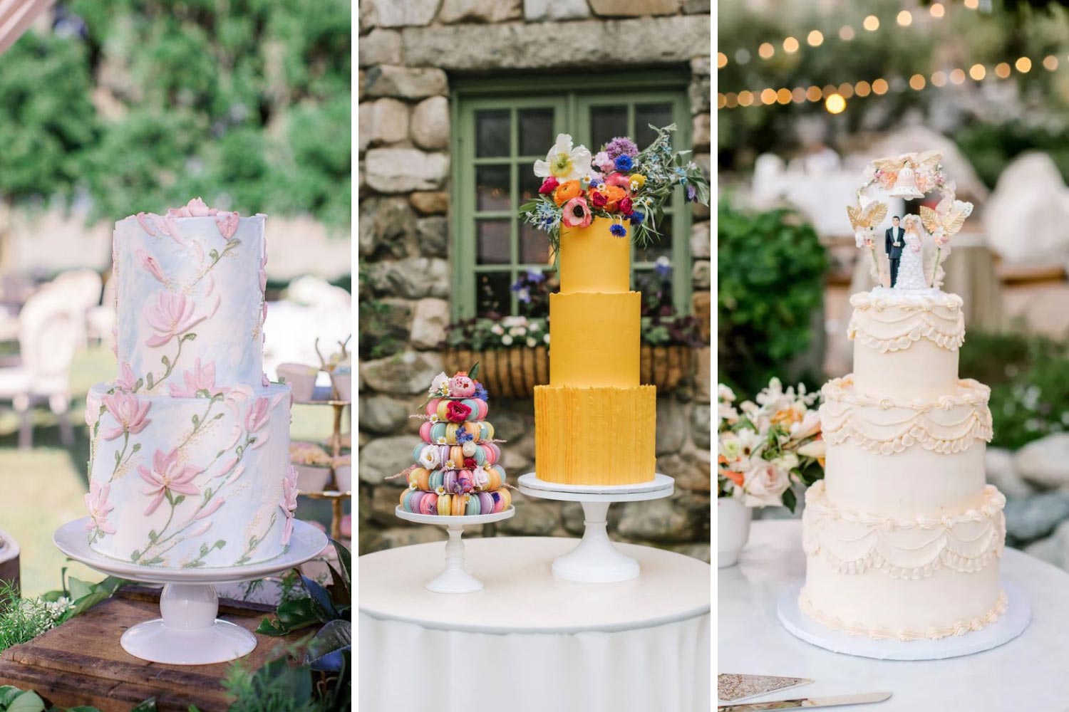 Яскравий весільний торт ідеї