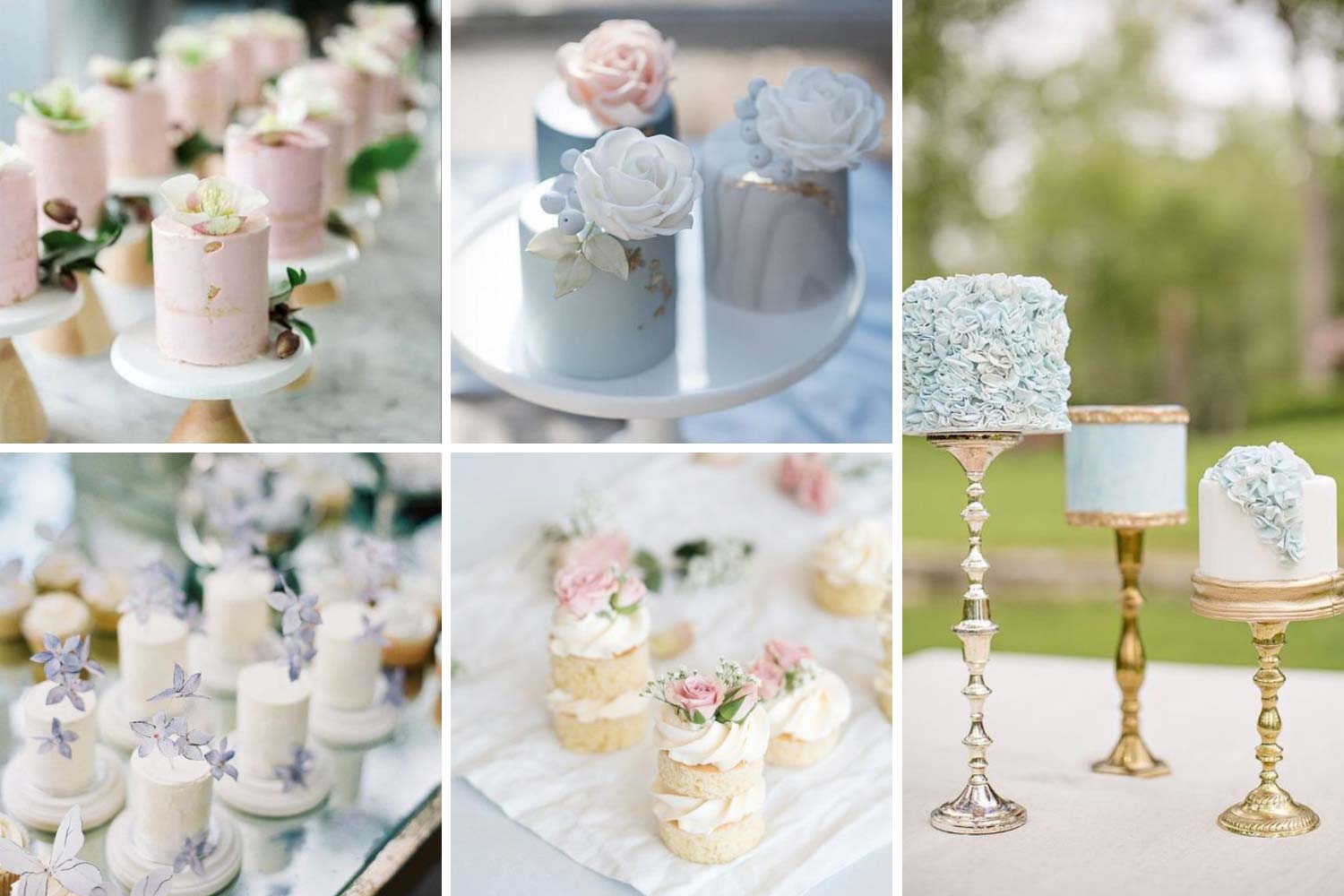 Весільні міні-торти фото