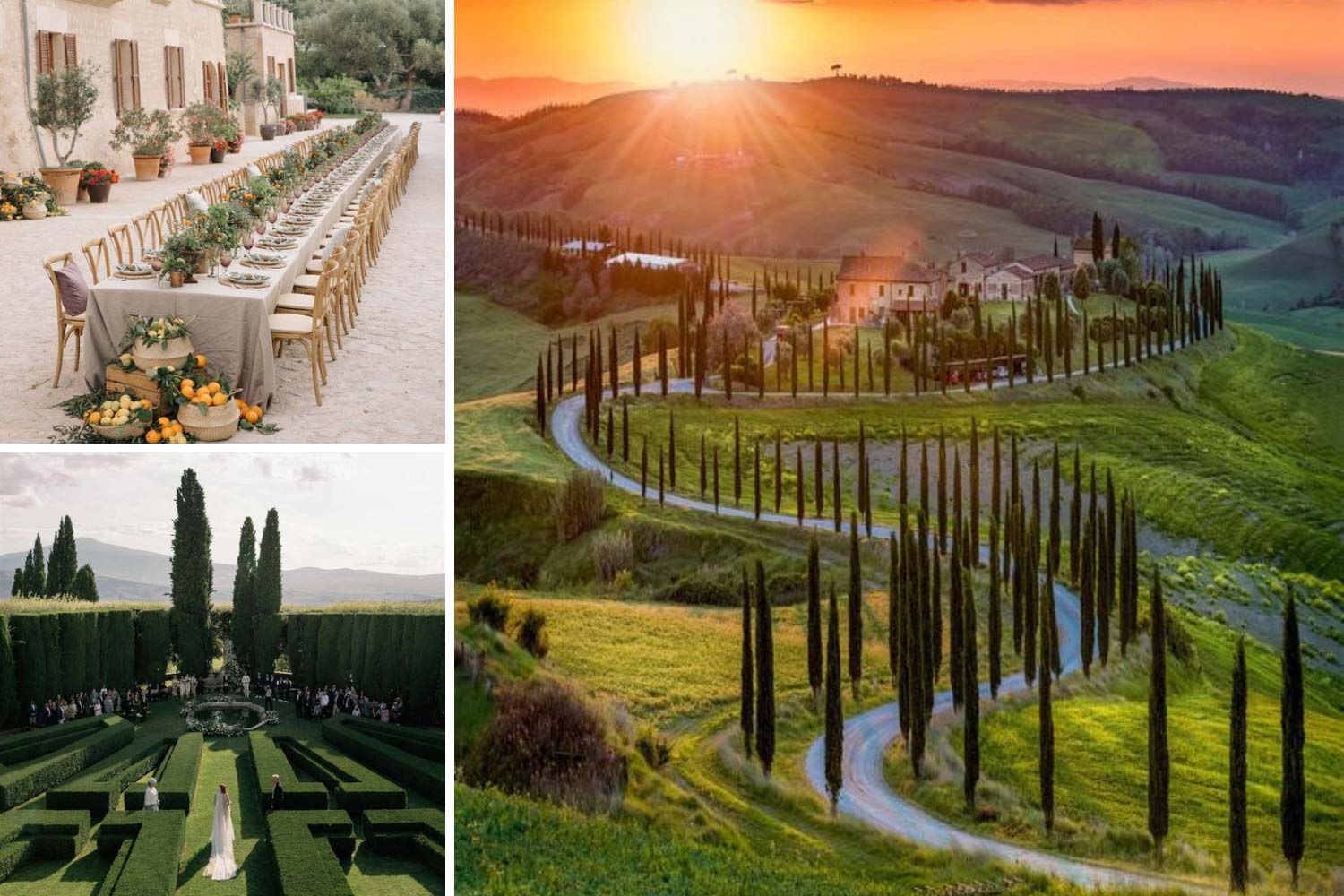 Весілля у Тоскані, Італія фото