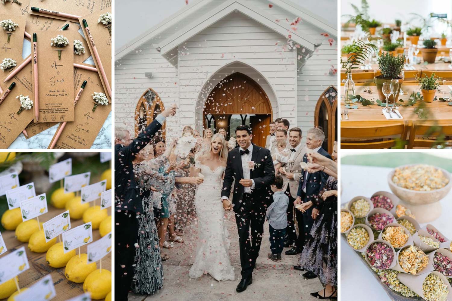 Ідеї для еко-весілля фото