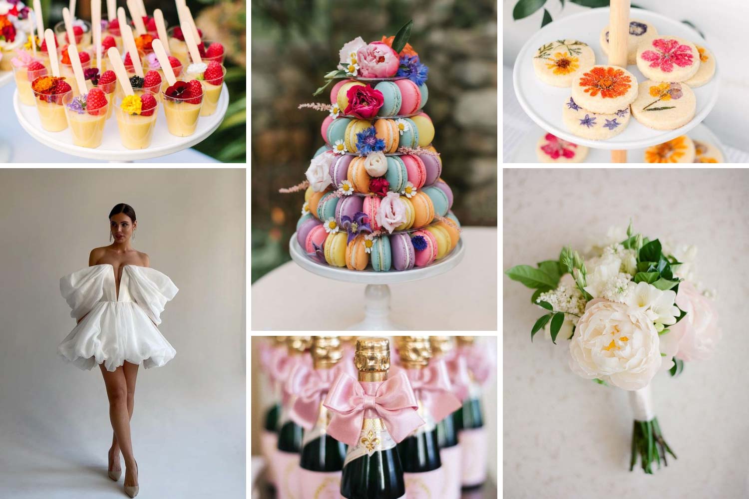Стиль міні на весілля фото: десерти, сукня, букет ідеї