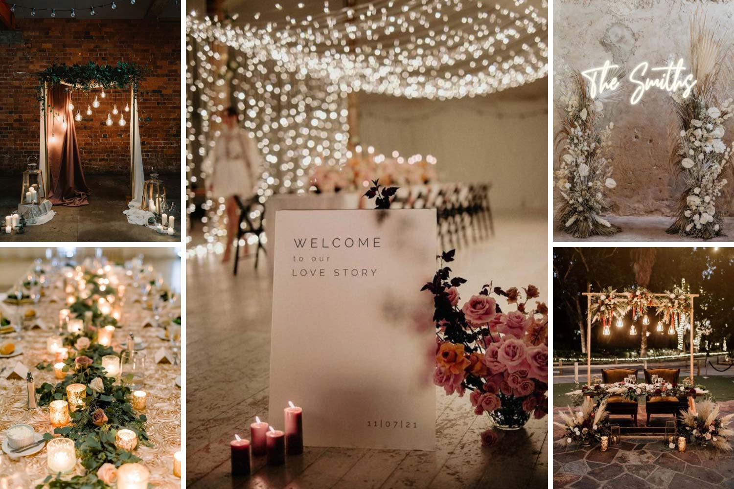 Освітлення банкетного залу: лампи, гірлянди, свічки фото