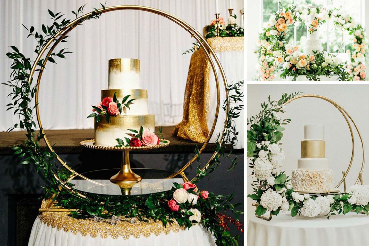 Арка для торта: декор кенді бару варіанти