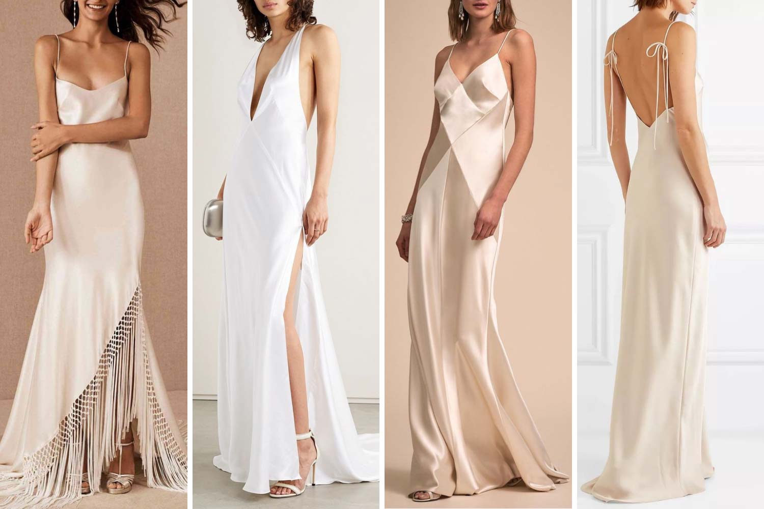 Платье-комбинация, минимализм 90-х 2022 фото