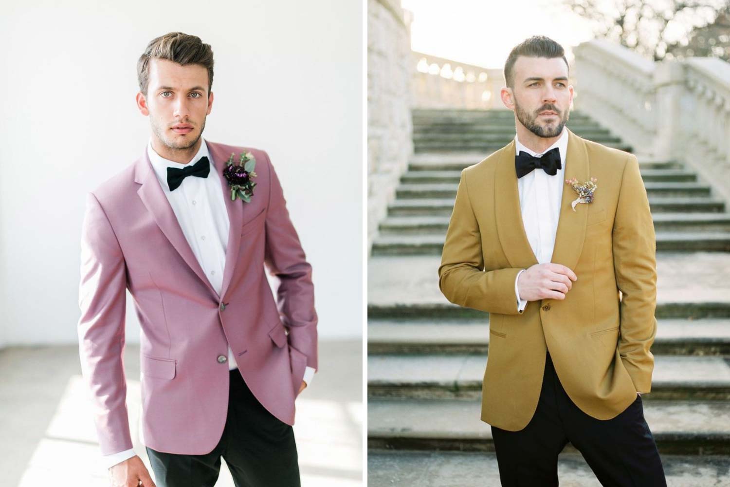 Яркий свадебный пиджак: идеи 2022