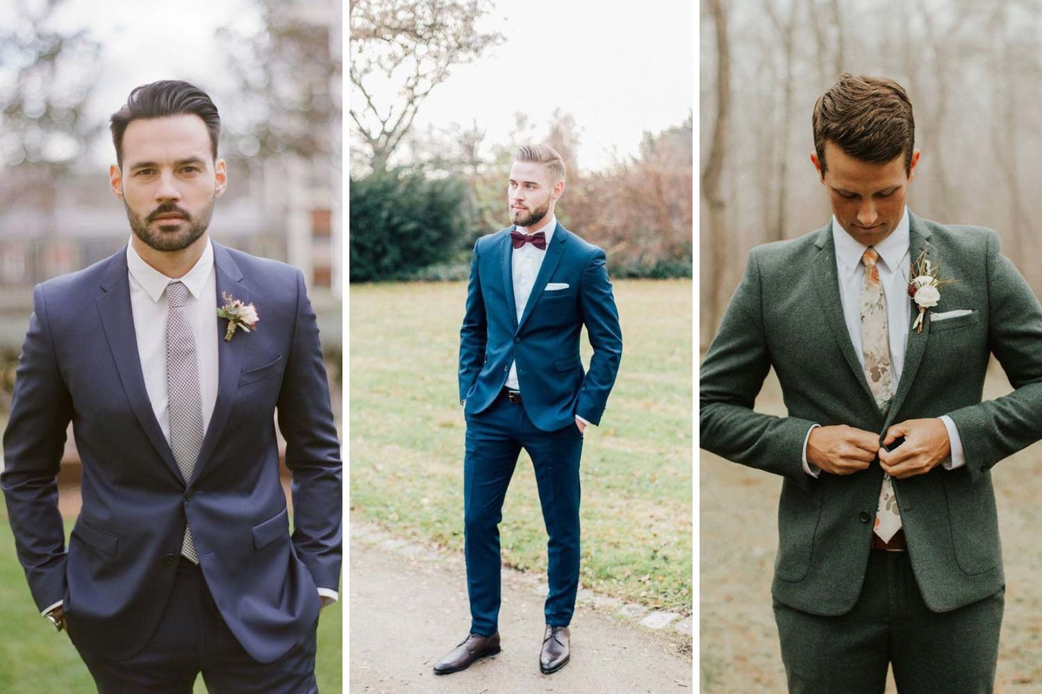 Приталенный мужской костюм фото